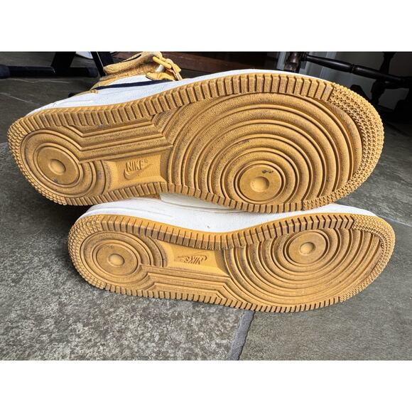 NIKE Air Force 1 High ’07 LV8 Wheat White Navy DO6729-700 Sz 5.5Y AF1 - Picture 6 of 7